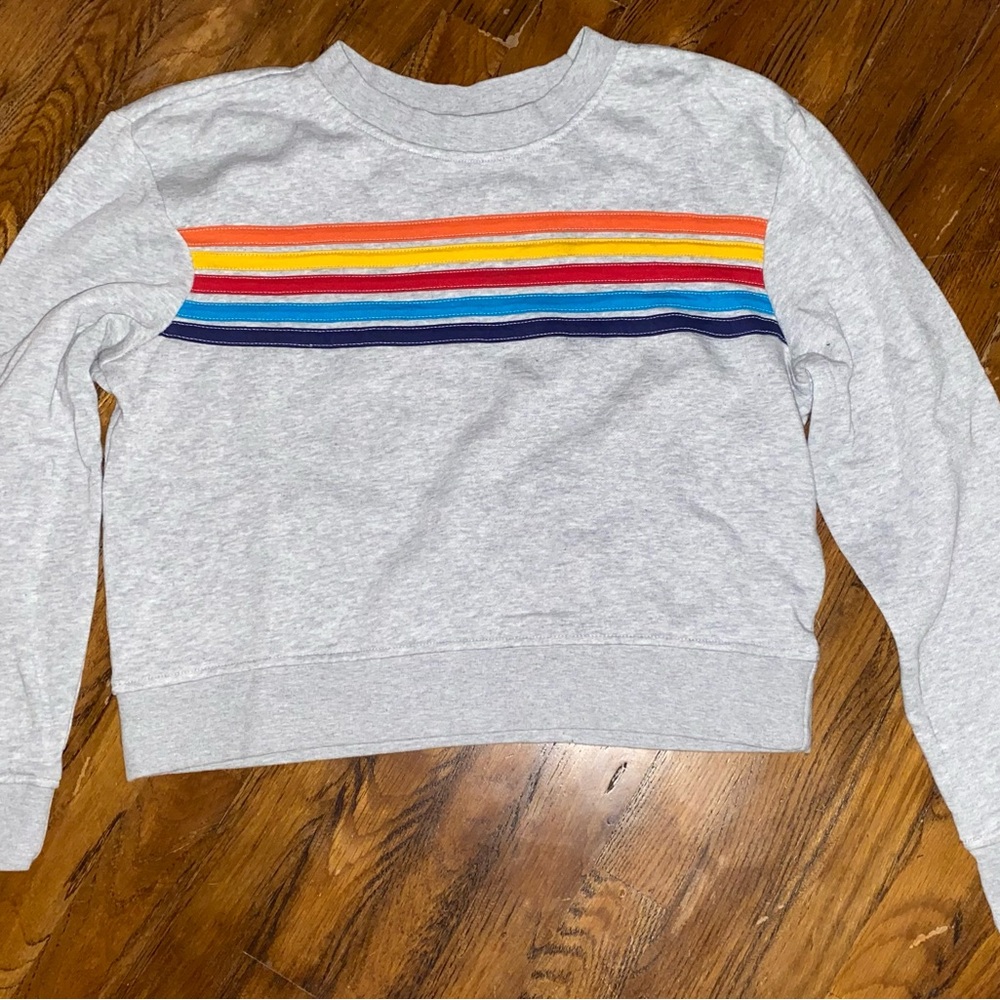 Vanilla Star Gray Fleece Sweatshirt